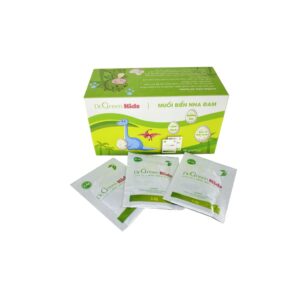 Muối rửa mũi Dr.Green Kids, hộp 30 gói, vệ sinh mũi cho bé, hiệu quả với viêm mũi, sổ mũi, viêm mũi dị ứng