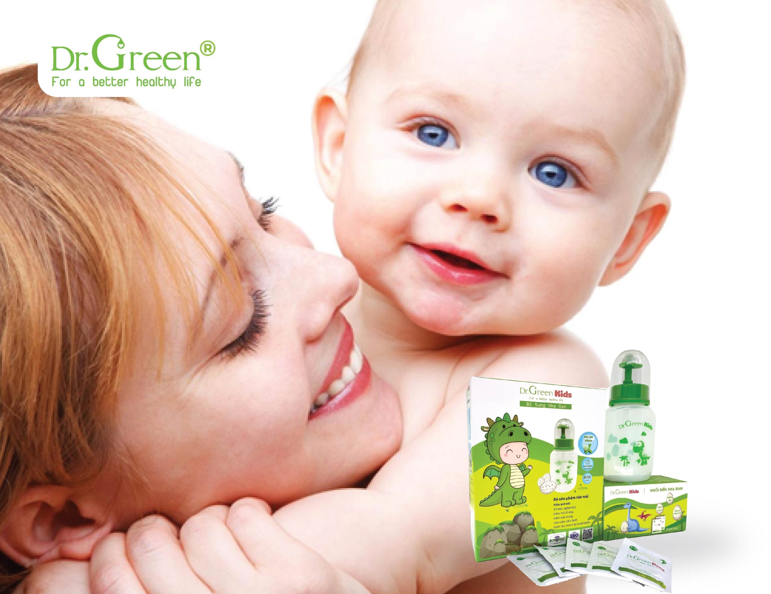 Bình rửa mũi trẻ sơ sinh giảm nghẹt mũi hiệu quả